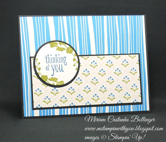 Miriam Castanho-Bollinger, #mstampinwithyou, stampin up, demonstrator, ppa, get well, sympathy card, pretty petals dsp, peaceful petals, world of dreams, 1-3/4" circle punch, big shot, circles framelit collection, su