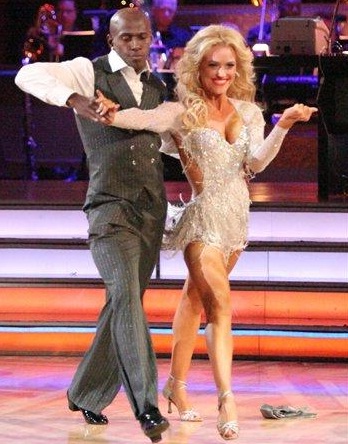 Donald Drive and Murgatroyd at celebrity dance competition