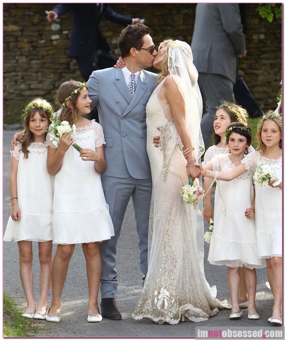 kate moss wedding dress