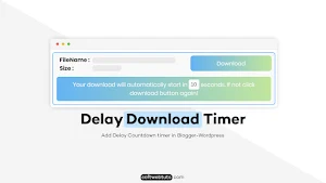 download countdown timer in Blogger & WordPress