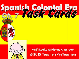 https://www.teacherspayteachers.com/Product/LUISIANA-Ch-7-Spanish-Colonial-Era-Task-Cards-2165012