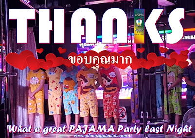 What a great PAJAMA Party last Night 2021 Gay Bar Chiang Mai