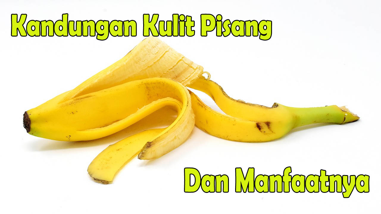 kandungan kulit pisang dan manfaatnya