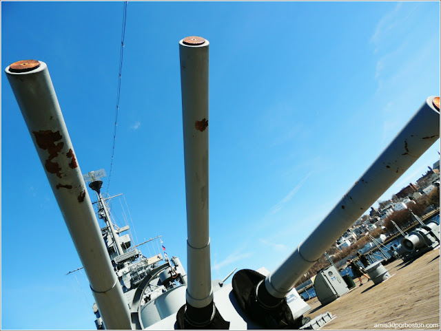 USS Massachusetts en el Museo de Battleship Cove 