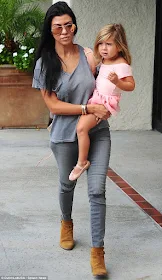 Penelope Disick & Kourtney Kardashian