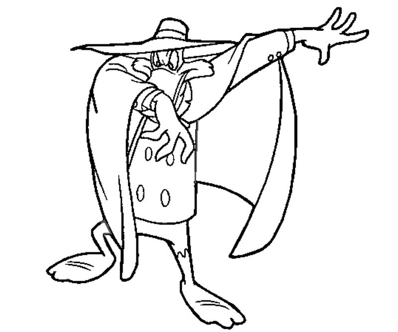 Printable Darkwing Duck 6 Coloring Page