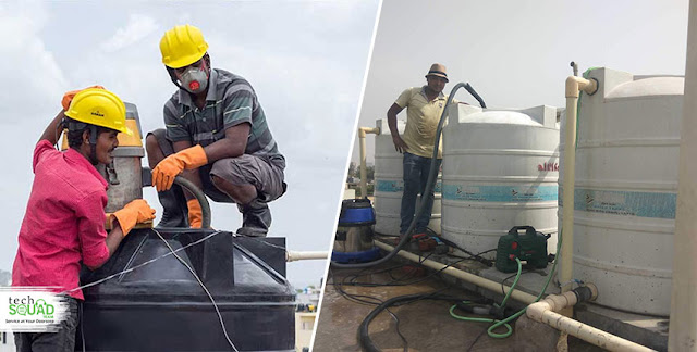 water tank cleaning services in Bangalore - Techsquadteam