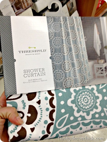 target shower curtain
