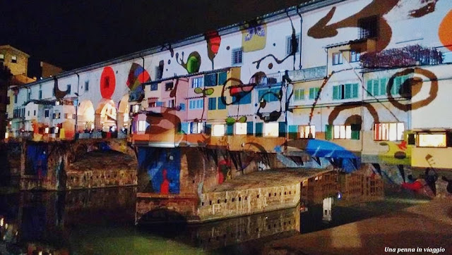 Firenze Light Festival Ponte Vecchio 