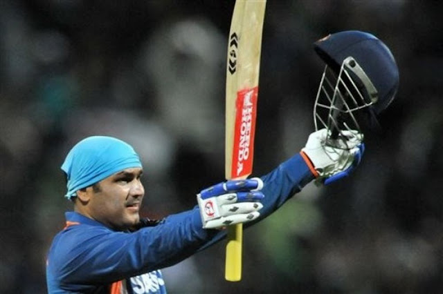 Virendra Sehwag indian captain