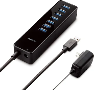 USB HUB U3H-T719SBK