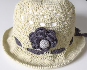 crochet patterns, how to crochet, sun hats, brimmed hats, baby hats,