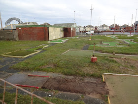 Arnold Palmer Starr Gate Crazy Golf course in Blackpool