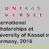International Scholarships at University of Kassel in Germany, 2018
