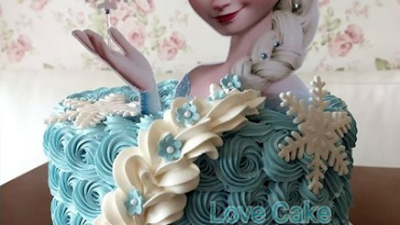 Galeria especial de tortas originales de  Frozen 