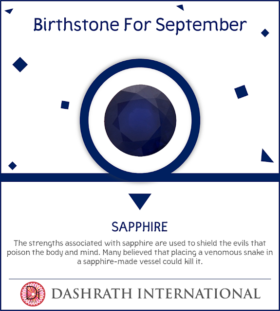  Sapphire - Birthstones For September