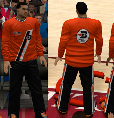 NBA 2K13 Buffalo Braves Warm-up Jerseys Patch