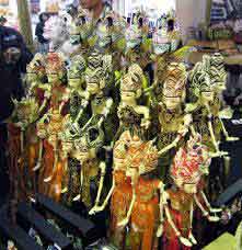 Seni Kerajinan  Wayang  Bambu  dari  Bogor Rumah Kreative