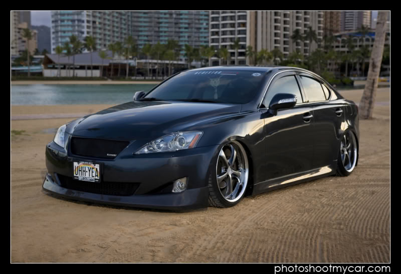 Magnificent Lexus IS250 that loves the ground
