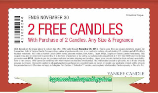 Free Printable Yankee Candle Coupons