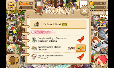 LINE I LOVE COFFEE QUEST: It's Brunch Time! 9/9