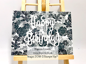 #simplestamping Beautiful Bouquet Birthday Card Nigezza Creates