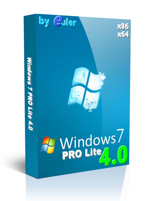 WINDOWS 7 PROFESSIONAL LITE 4.0 by EULER Pt-Br [x86 e x64 Juntas]