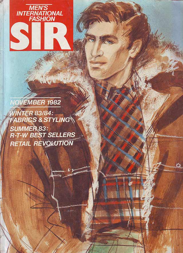  Majalah  Fashion Pria  Sir November 1982 Pemulung Buku Bekas