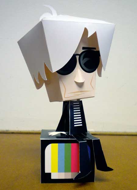 Andy Warhol Papercraft