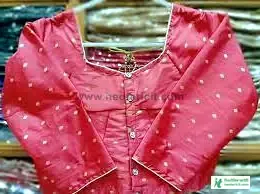 Katan Blouse Designs - Blouse Designs Pick 2023 - Blouse Sleeve Designs Pick 2023 - Bangladeshi Blouse Designs - Blouse Designs - NeotericIT.com - Image no 17