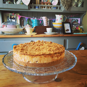 A Lotus Caramelised Biscoff Cheesecake from English Cheesecake Company