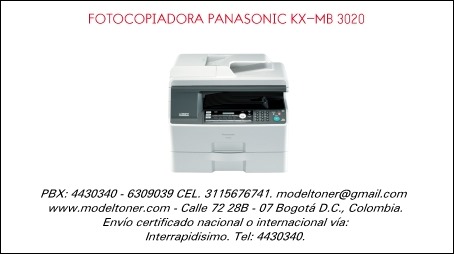 FOTOCOPIADORA PANASONIC KX-MB 3020