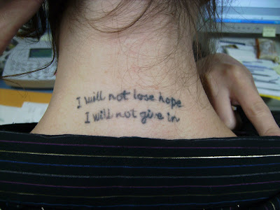One of the sexiest areas to get a tattoo is on the back of the neck,