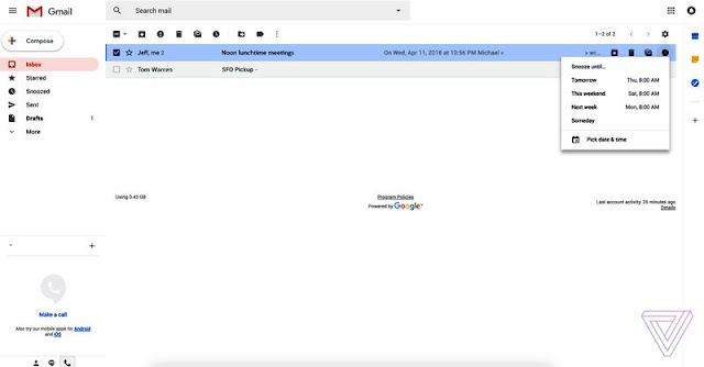 Google's Gmail Redesign Coming to Web Browsers 