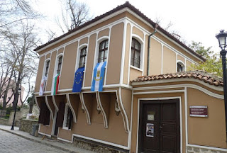 Antigua farmacia de Plovdiv.