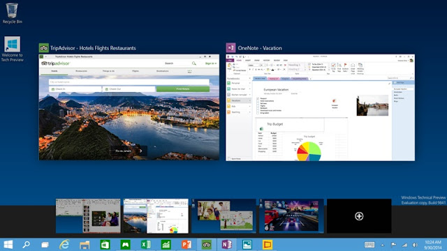 Multiple Desktop Windows 10