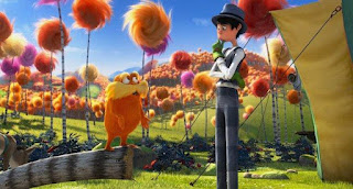 Lorax y "Una Vez" en un bosque de trúfulas