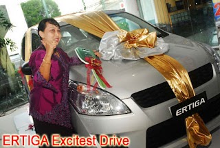 Pengumuman Undian ERTIGA Excitest Drive Periode XI