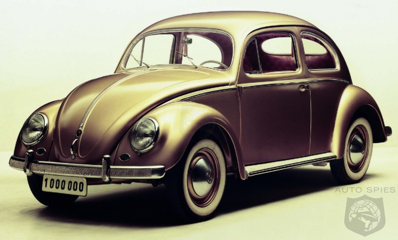 recognize the shape of the VW Beetle no matter how old or how new