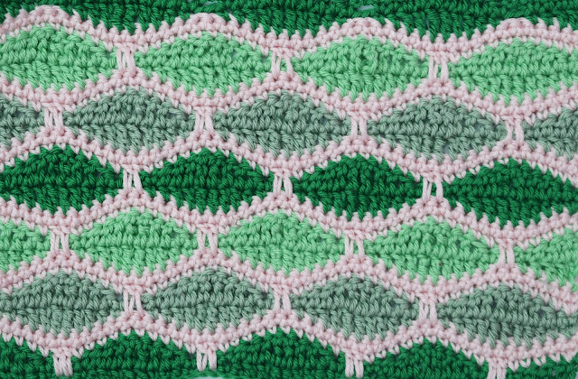 3 Crochet Imagen Puntada primaveral para mantas y cobijas a crochet Majovel Crochet ganchillo bareta videotutorial paso DIY sencillo