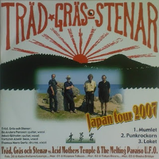 Träd, Gräs Och Stenar vs Acid Mothers Temple & The Melting Paraiso U.F.O. "Japan Tour 2007" Sweden / Japan Psych Rock (rare CD  Edition of 500 copies)