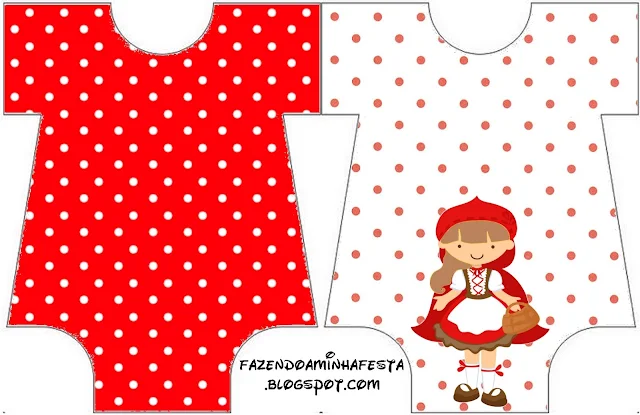 Little Red Riding Hood Party T-shirt Invitation.