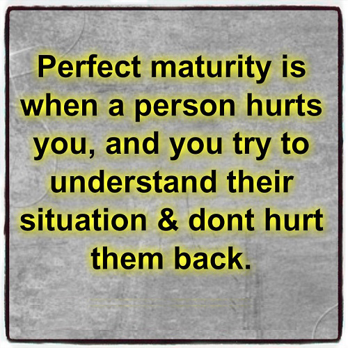 Quotes About Maturity And Relationships. QuotesGram