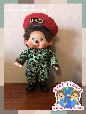 kiki Monchhichi militaire GI vintage rare Sekiguchi amena rare