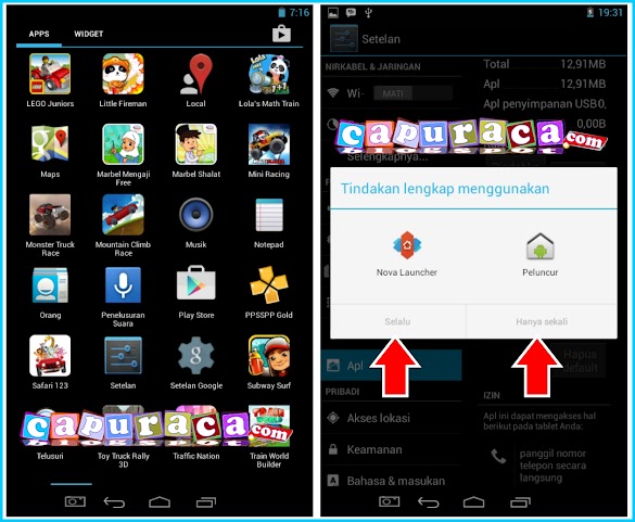 Cara Mengubah Default Aplikasi Android