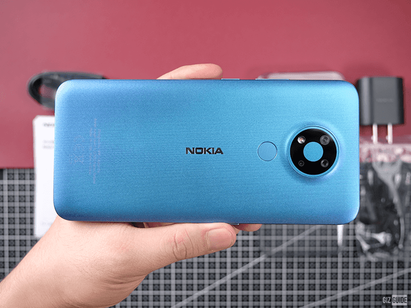 Nokia 3.4 in Fjord colorway