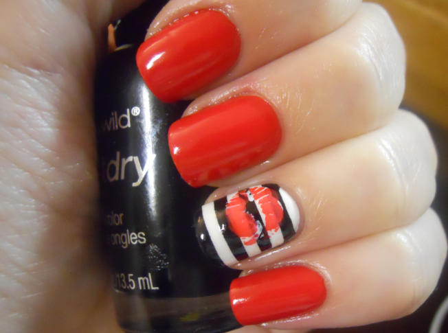 Holy Manicures: Red Kiss Nails.