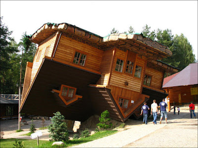 Amazing Upside Down House