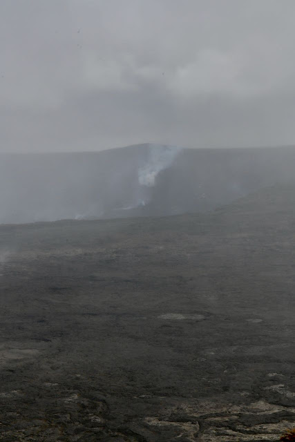 Halemaʻumaʻu crater inside the Kilauea caldera