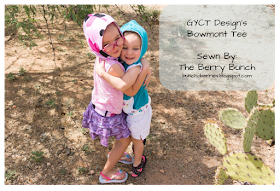 Sewing Summer Tees: GYCT Bowmont Tee {kids clothes}